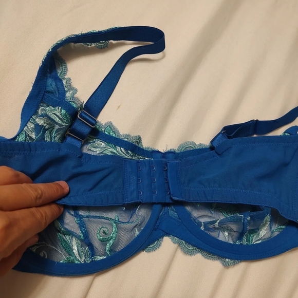 💙 EUC Bundle SOMA Brand Intimates Sensuous Lace Sheer Unlined Underwire, 36DD - Picture 6 of 12